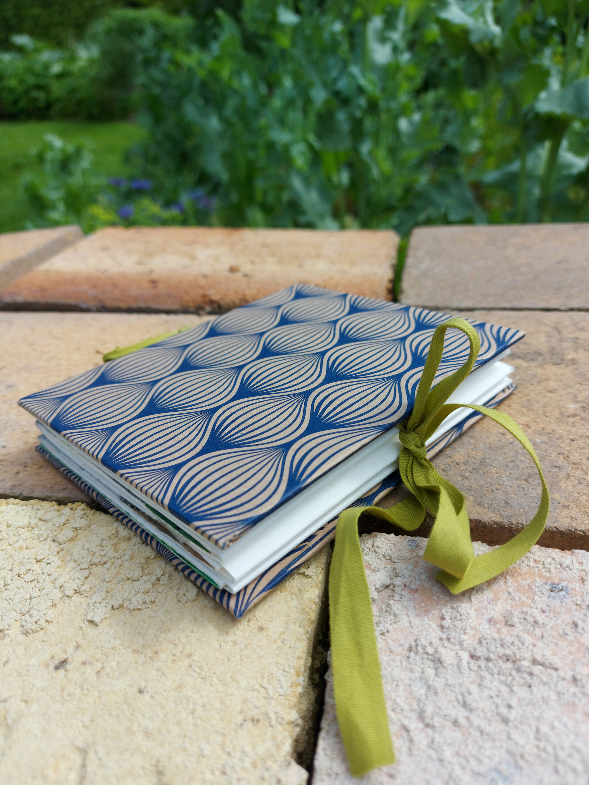 DIY Fabric-Bound Book 